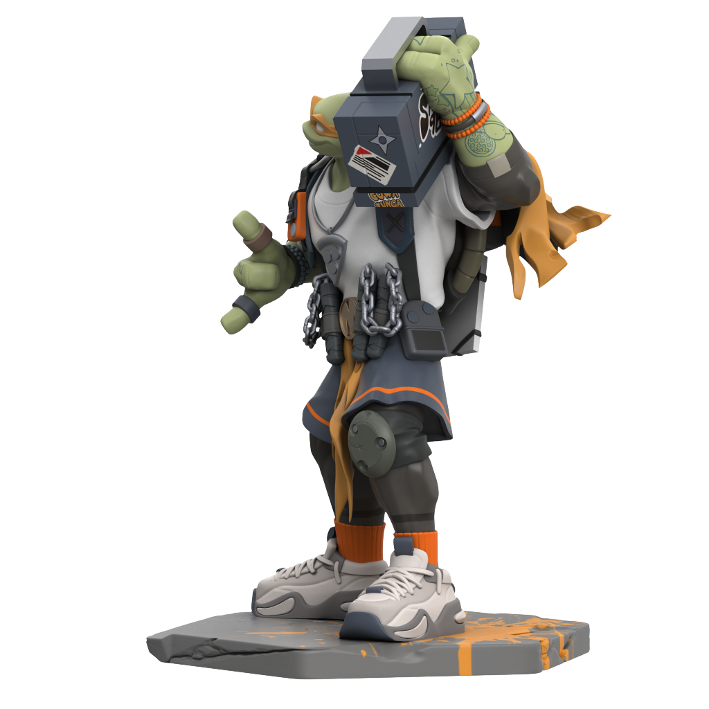 PRE-ORDER Mighty Jaxx - Teenage Mutant Ninja Turtles x ClogTwo - Urban Combat: Michelangelo