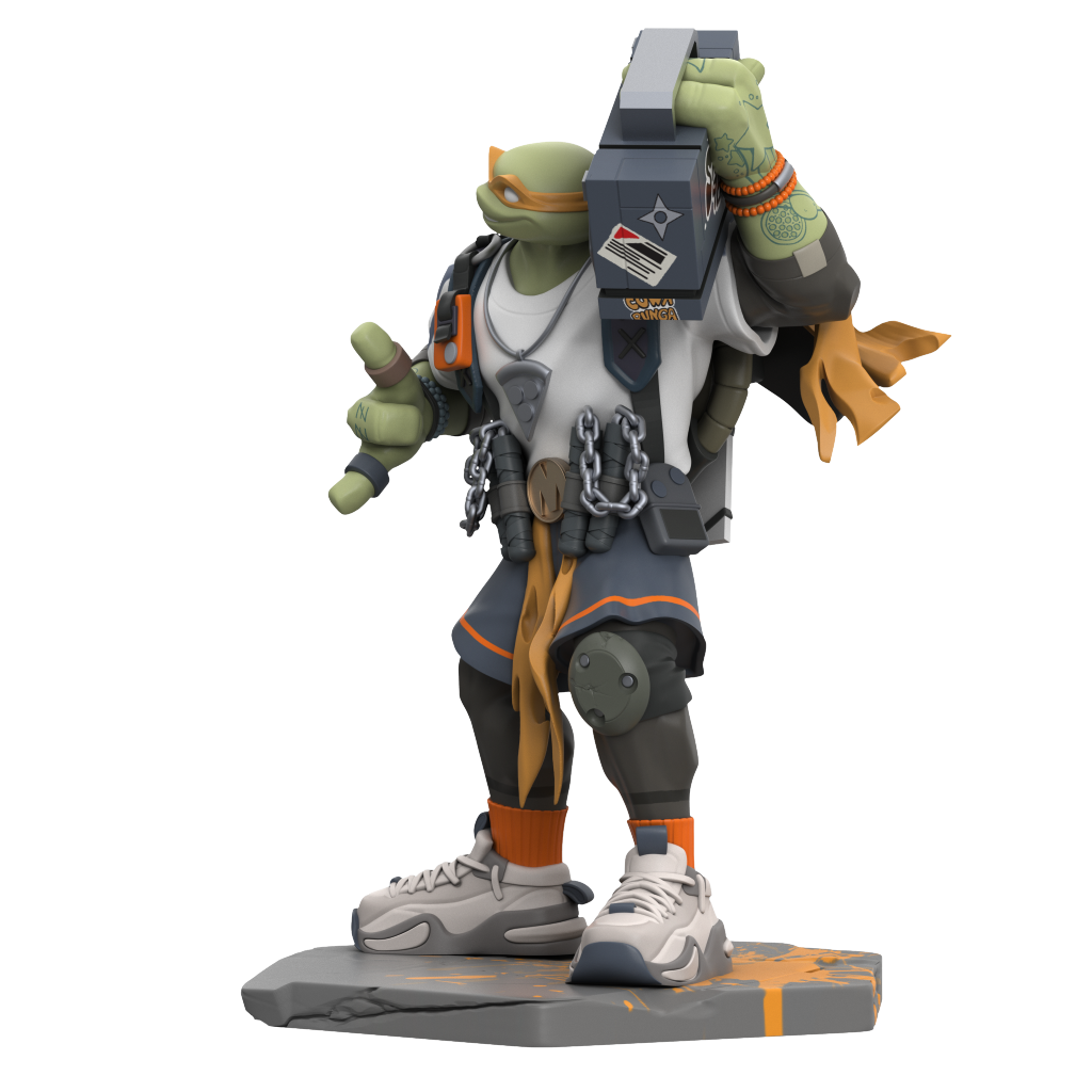 PRE-ORDER Mighty Jaxx - Teenage Mutant Ninja Turtles x ClogTwo - Urban Combat: Michelangelo