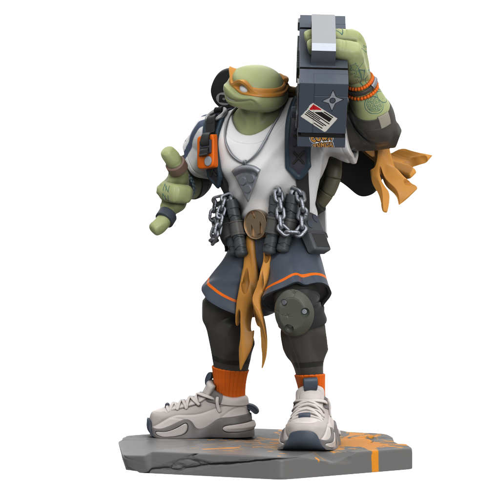 PRE-ORDER Mighty Jaxx - Teenage Mutant Ninja Turtles x ClogTwo - Urban Combat: Michelangelo