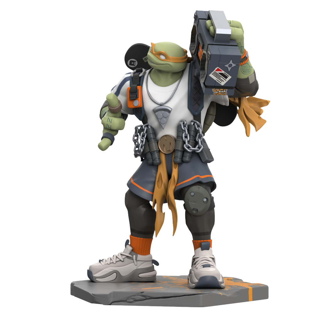 PRE-ORDER Mighty Jaxx - Teenage Mutant Ninja Turtles x ClogTwo - Urban Combat: Michelangelo