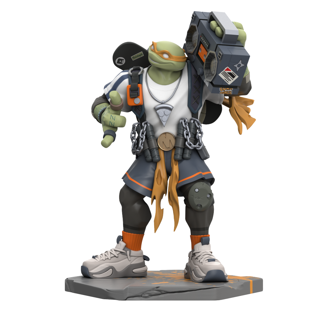 PRE-ORDER Mighty Jaxx - Teenage Mutant Ninja Turtles x ClogTwo - Urban Combat: Michelangelo