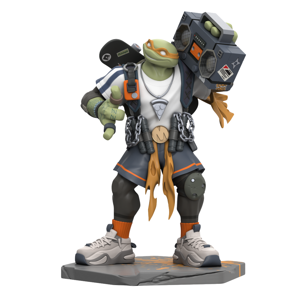 PRE-ORDER Mighty Jaxx - Teenage Mutant Ninja Turtles x ClogTwo - Urban Combat: Michelangelo