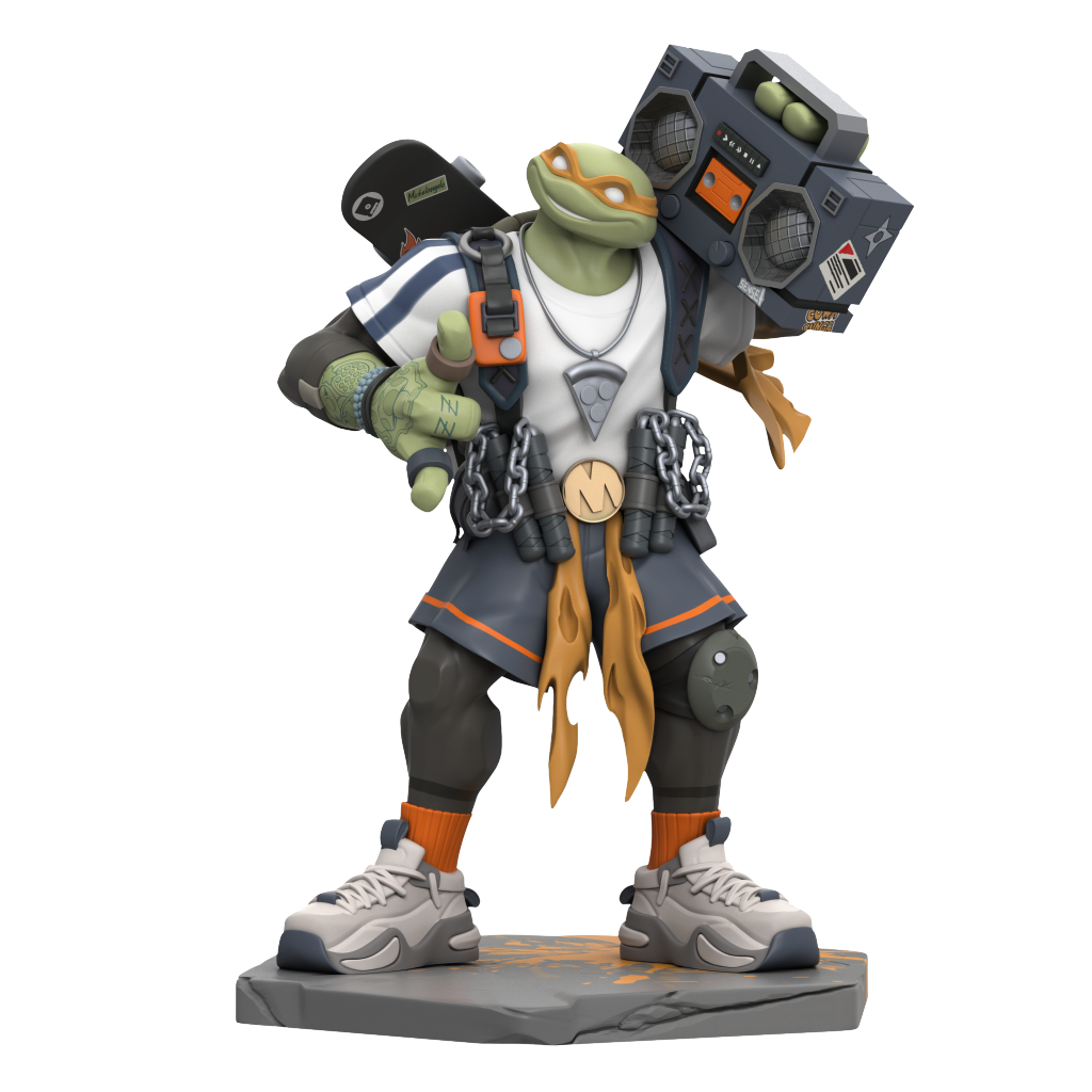PRE-ORDER Mighty Jaxx - Teenage Mutant Ninja Turtles x ClogTwo - Urban Combat: Michelangelo