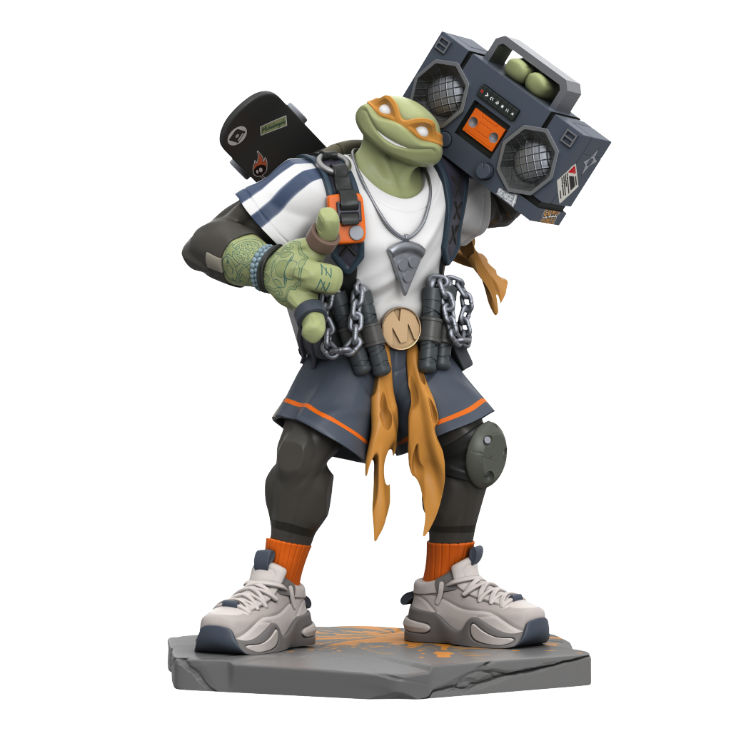 PRE-ORDER Mighty Jaxx - Teenage Mutant Ninja Turtles x ClogTwo - Urban Combat: Michelangelo