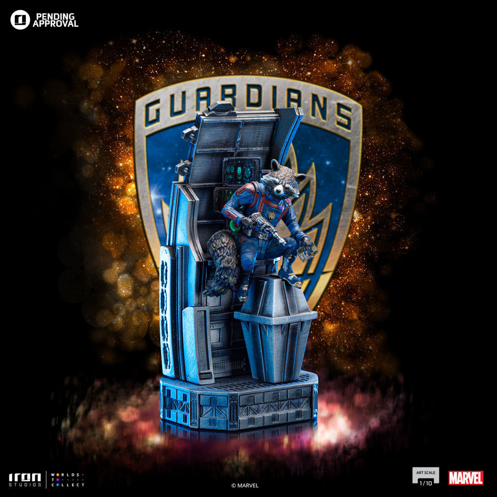 PRE-ORDER Iron Studios - Art Scale - Guardians of the Galaxy Vol. 3 - Rocket Raccoon 1/10