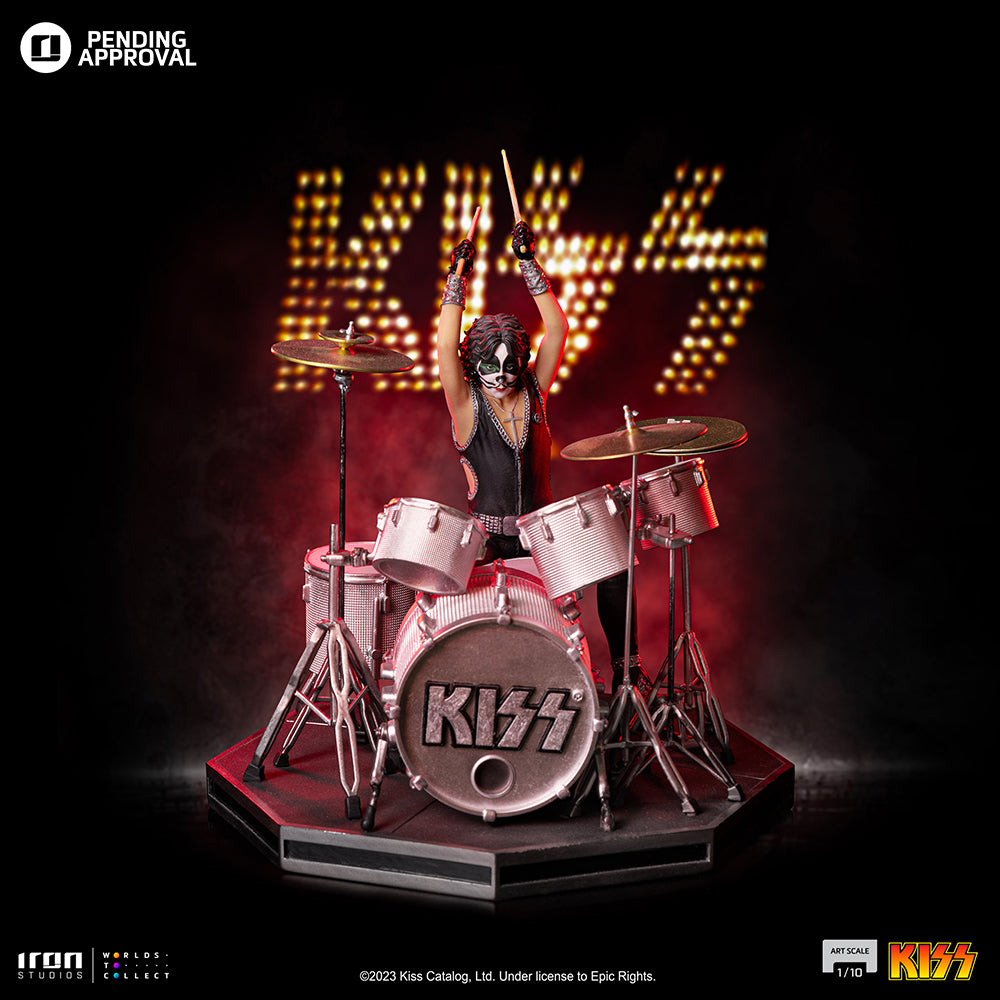 PRE-ORDER Iron Studios - Art Scale - Kiss - Peter Criss 1/10