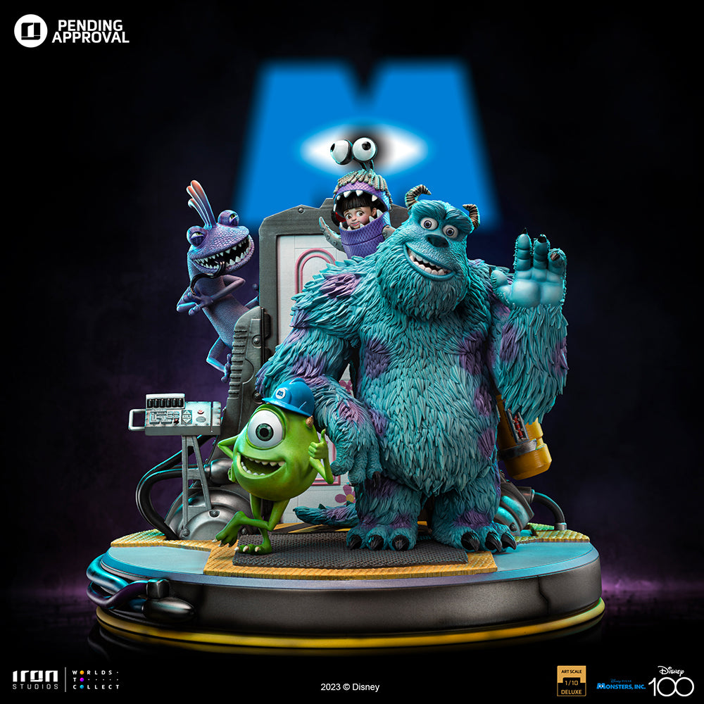 PRE-ORDER Iron Studios - Deluxe Art Scale - Disney Classics - Monsters Inc. 1/10