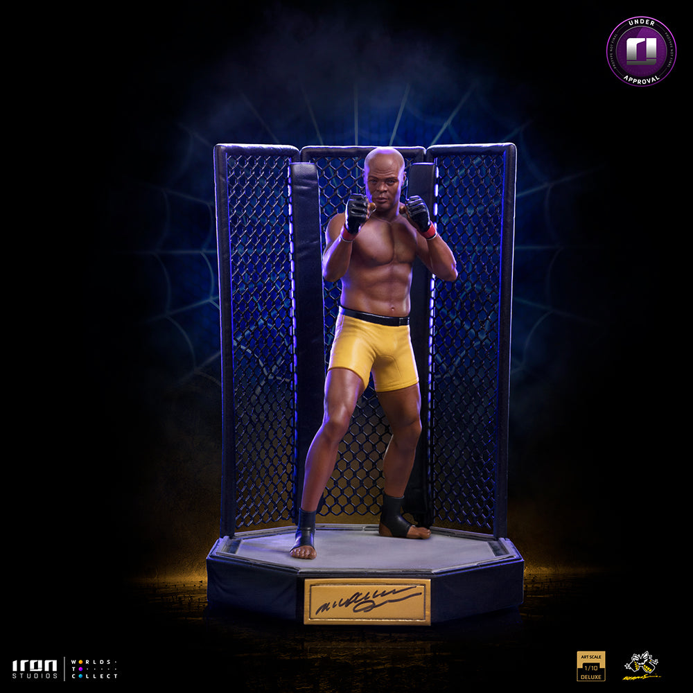 PRE-ORDER Iron Studios - Art Scale - Anderson "Spider" Silva: Signed Version 1/10