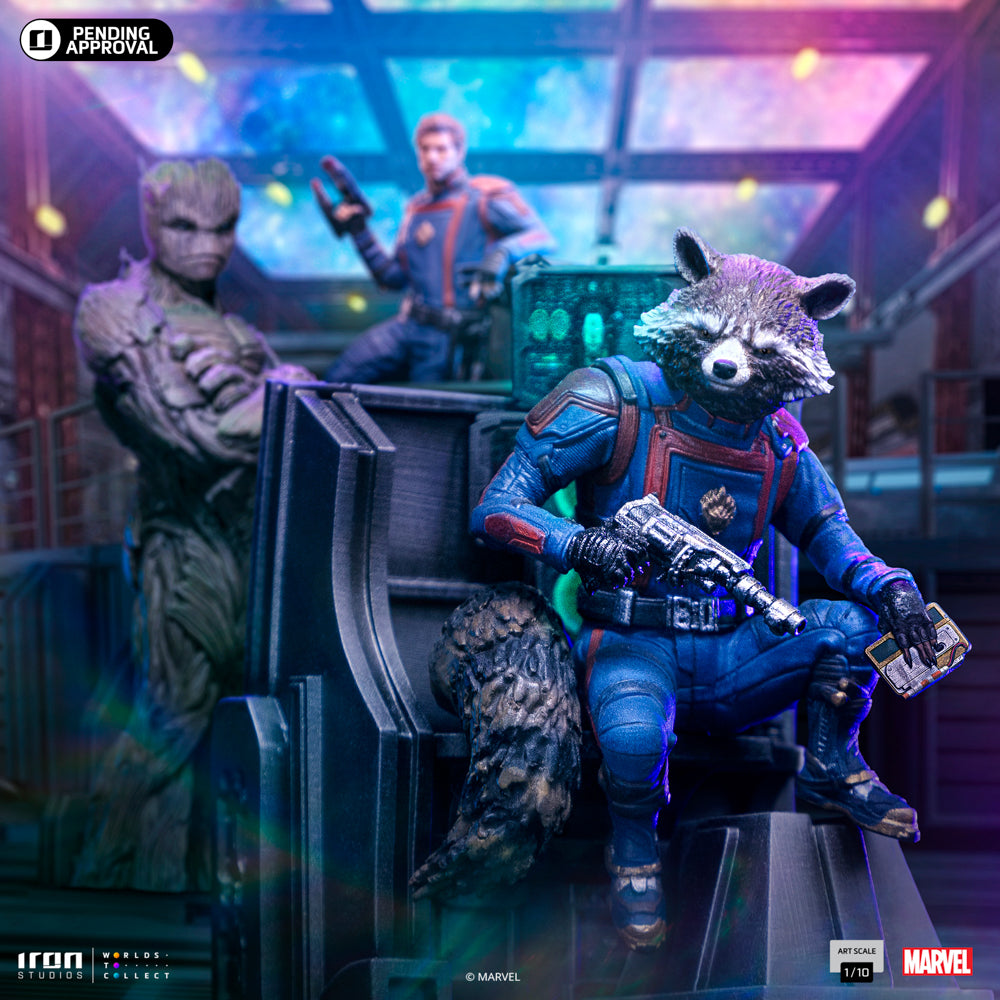 PRE-ORDER Iron Studios - Art Scale - Guardians of the Galaxy Vol. 3 - Rocket Raccoon 1/10