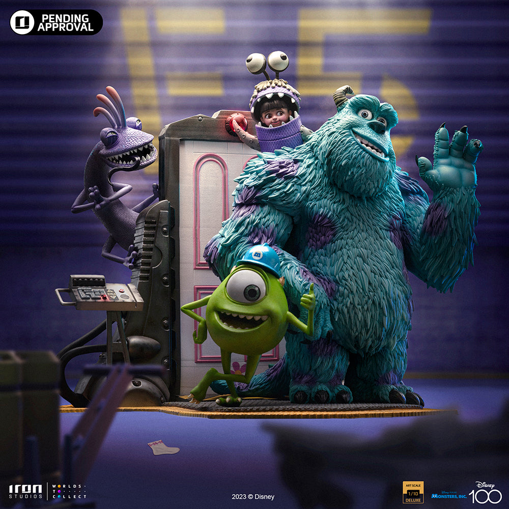 PRE-ORDER Iron Studios - Deluxe Art Scale - Disney Classics - Monsters Inc. 1/10