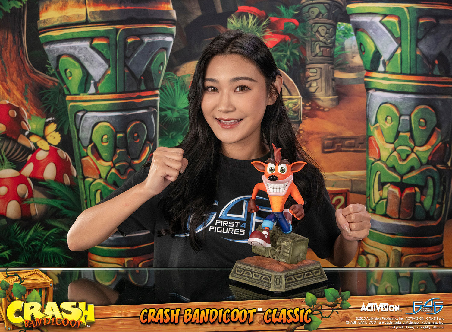 PRE-ORDER First 4 Figures - Crash Bandicoot - Crash Bandicoot: Classic