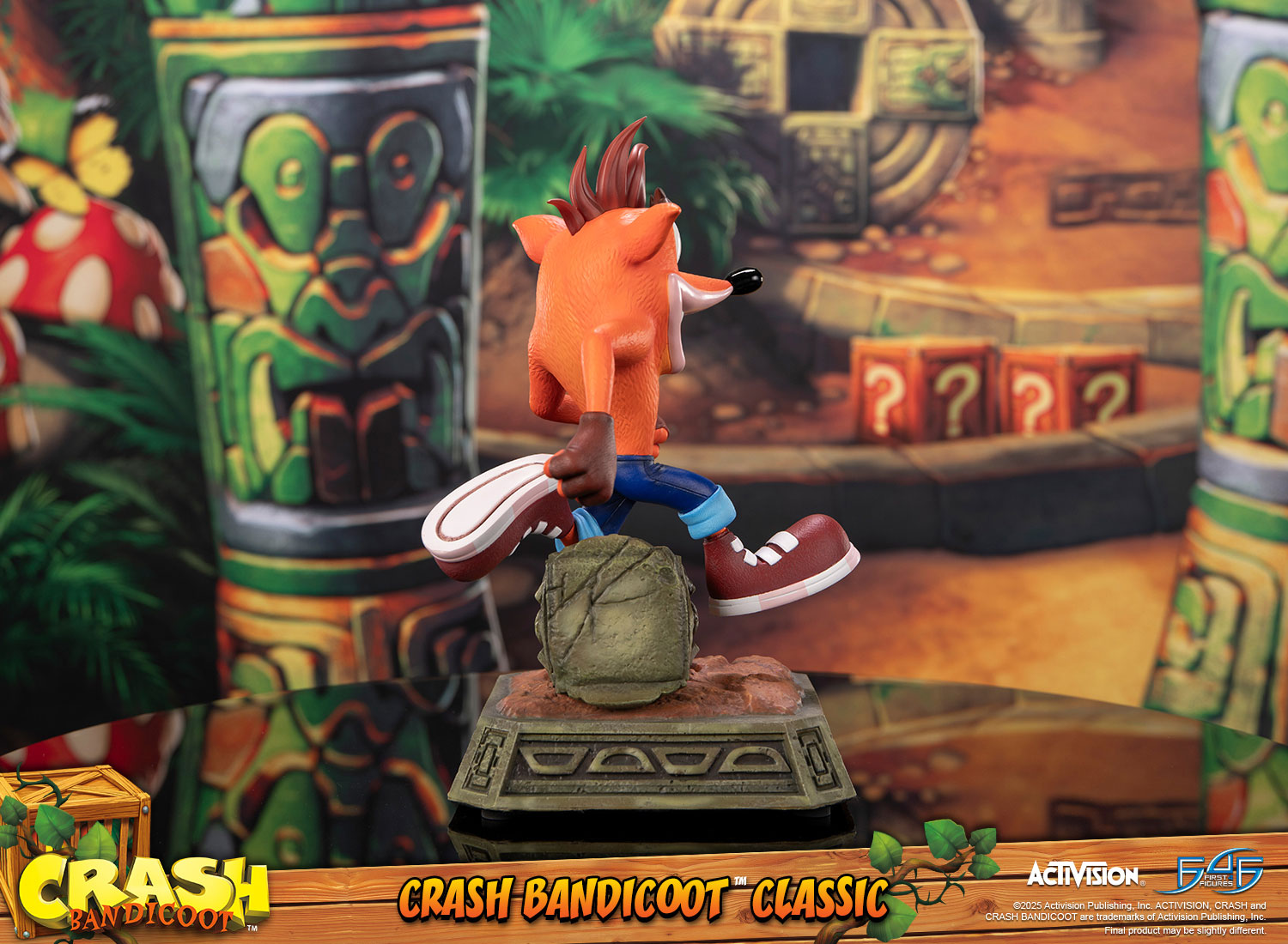 PRE-ORDER First 4 Figures - Crash Bandicoot - Crash Bandicoot: Classic