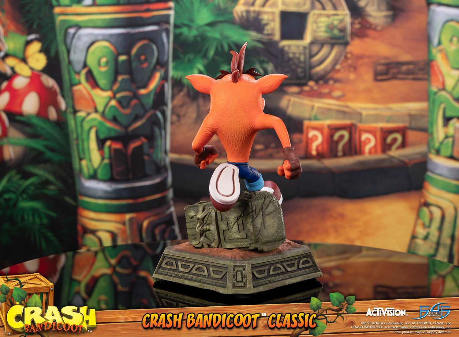 PRE-ORDER First 4 Figures - Crash Bandicoot - Crash Bandicoot: Classic