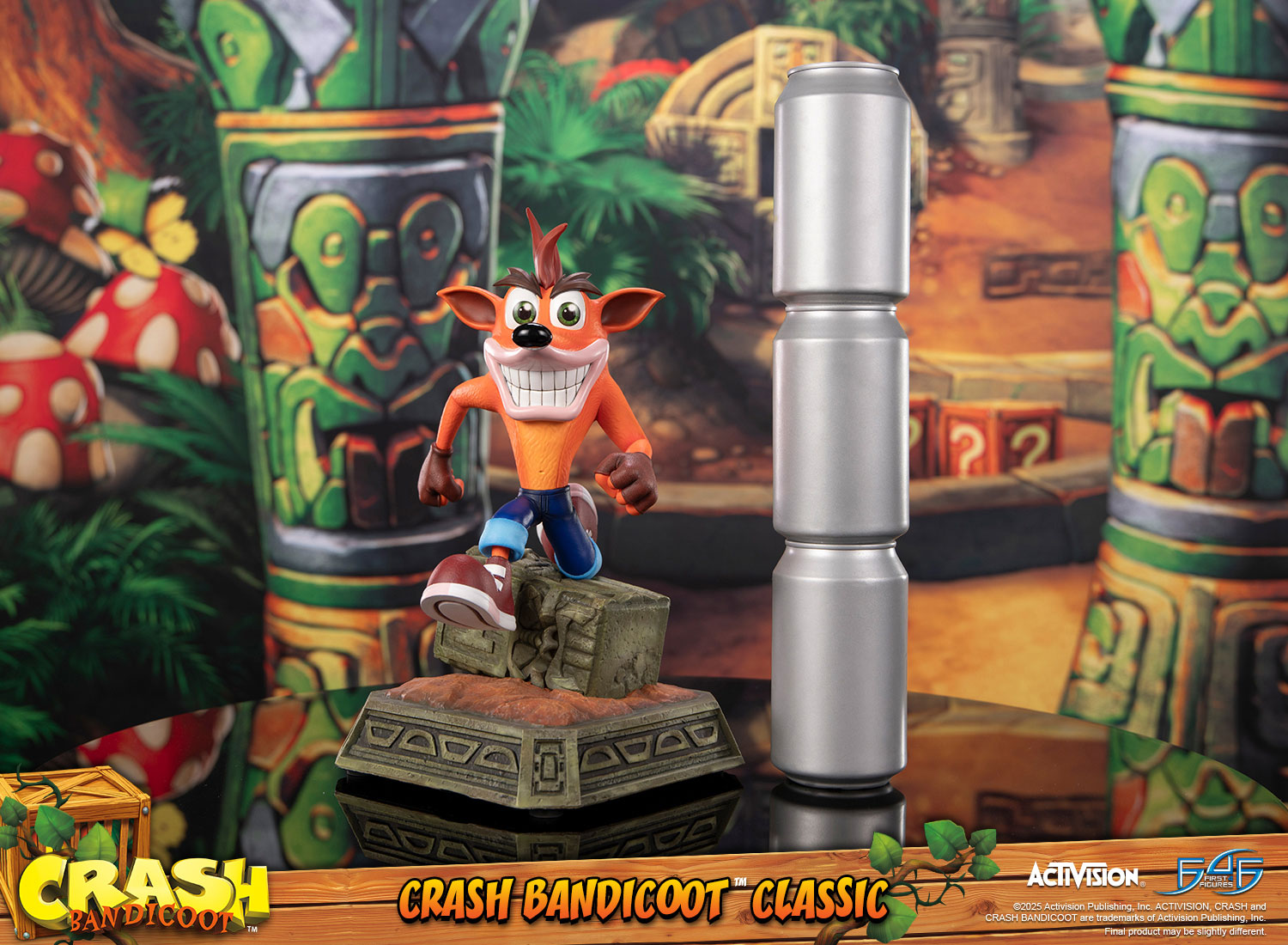 PRE-ORDER First 4 Figures - Crash Bandicoot - Crash Bandicoot: Classic