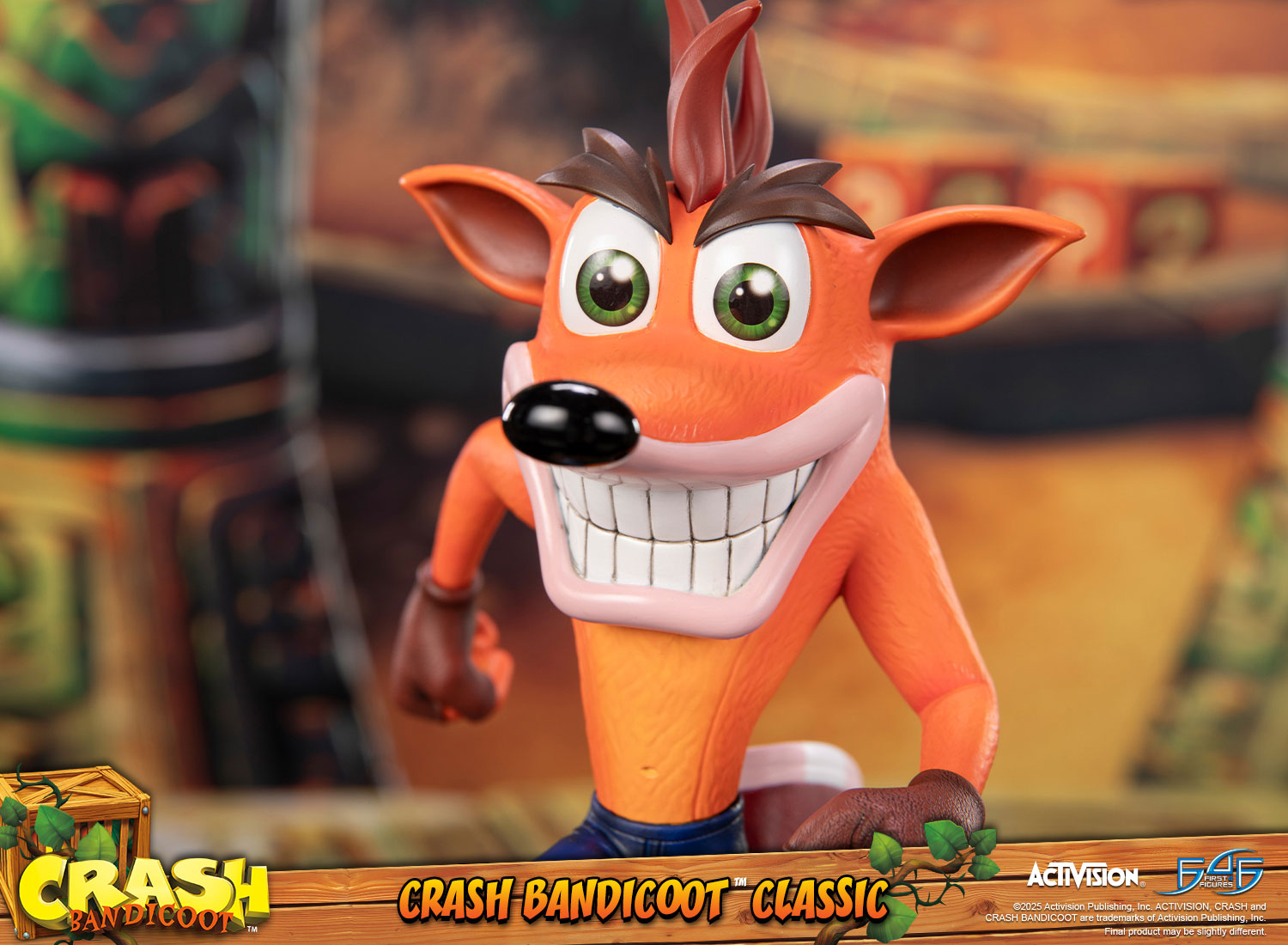 PRE-ORDER First 4 Figures - Crash Bandicoot - Crash Bandicoot: Classic