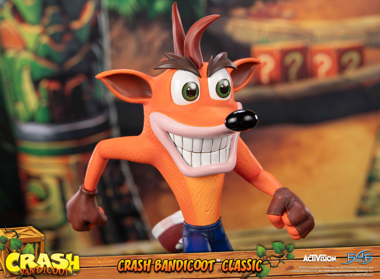 PRE-ORDER First 4 Figures - Crash Bandicoot - Crash Bandicoot: Classic