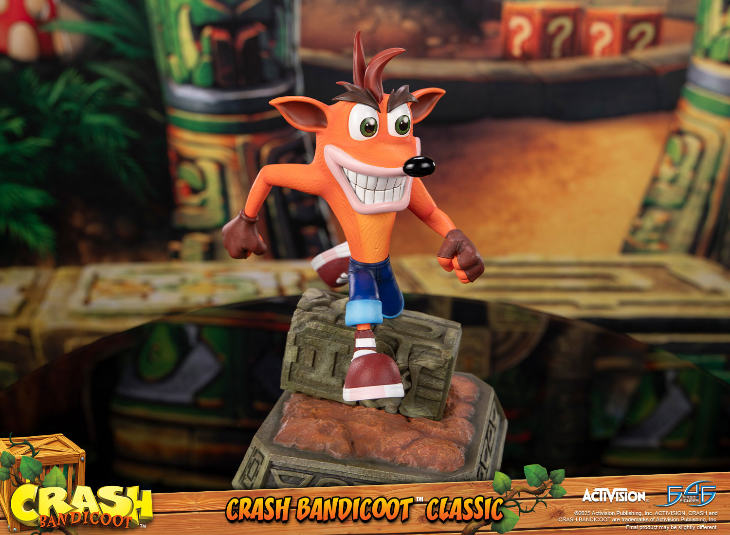 PRE-ORDER First 4 Figures - Crash Bandicoot - Crash Bandicoot: Classic