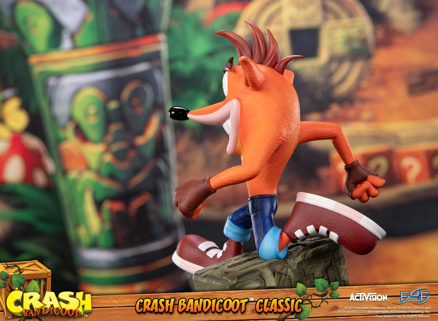 PRE-ORDER First 4 Figures - Crash Bandicoot - Crash Bandicoot: Classic