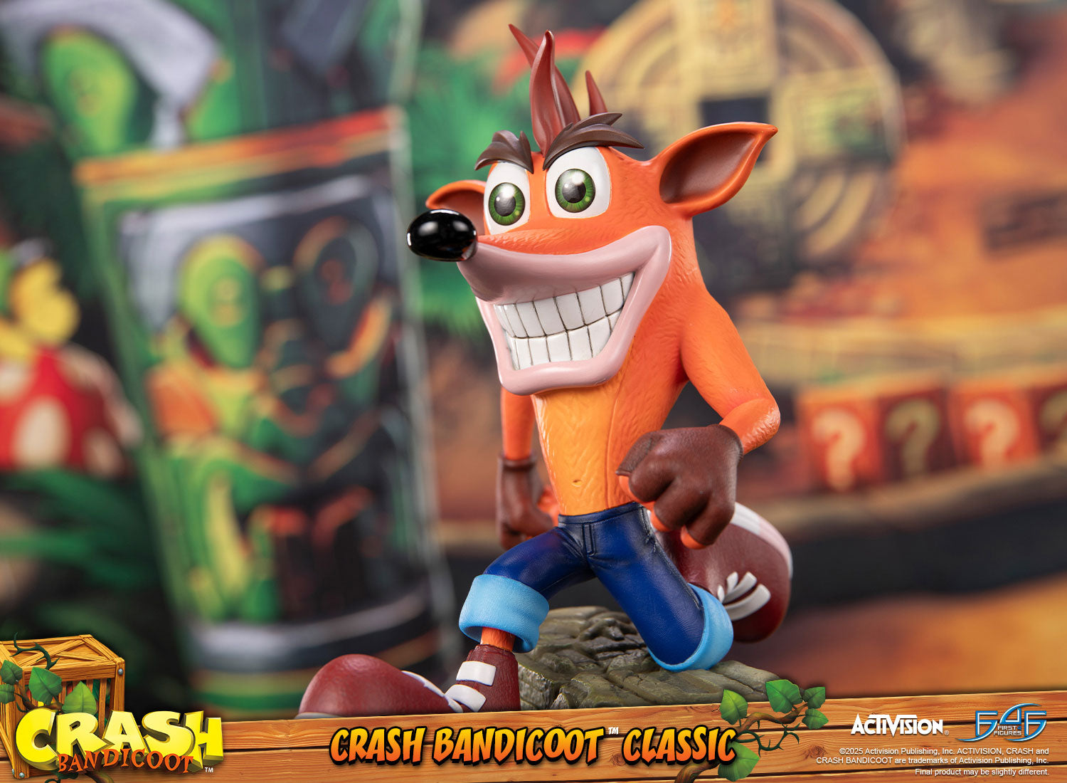 PRE-ORDER First 4 Figures - Crash Bandicoot - Crash Bandicoot: Classic