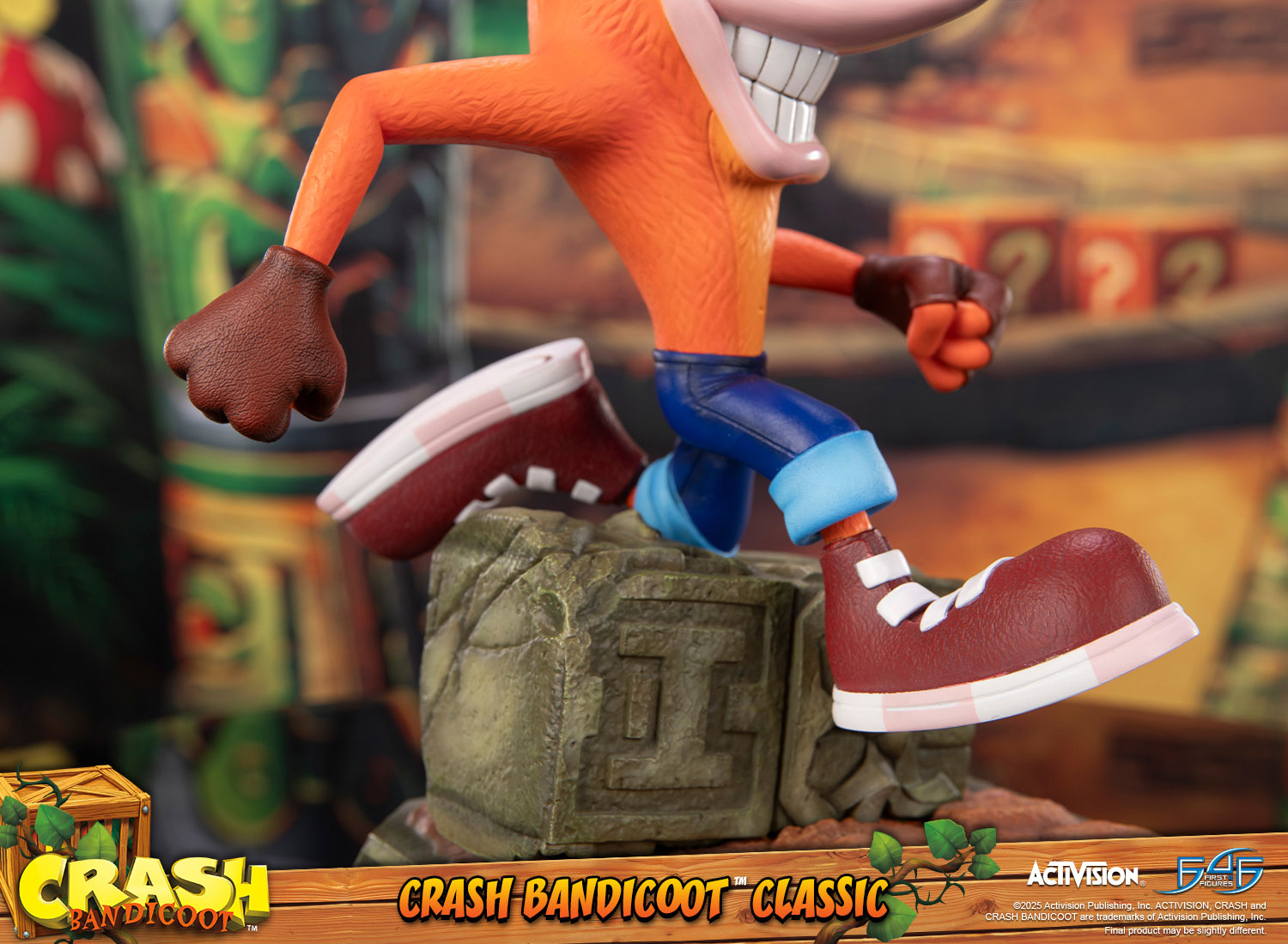 PRE-ORDER First 4 Figures - Crash Bandicoot - Crash Bandicoot: Classic