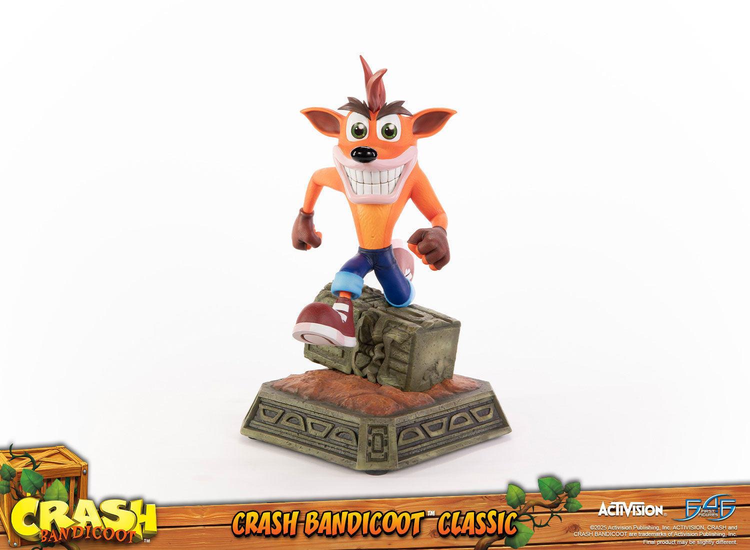 PRE-ORDER First 4 Figures - Crash Bandicoot - Crash Bandicoot: Classic
