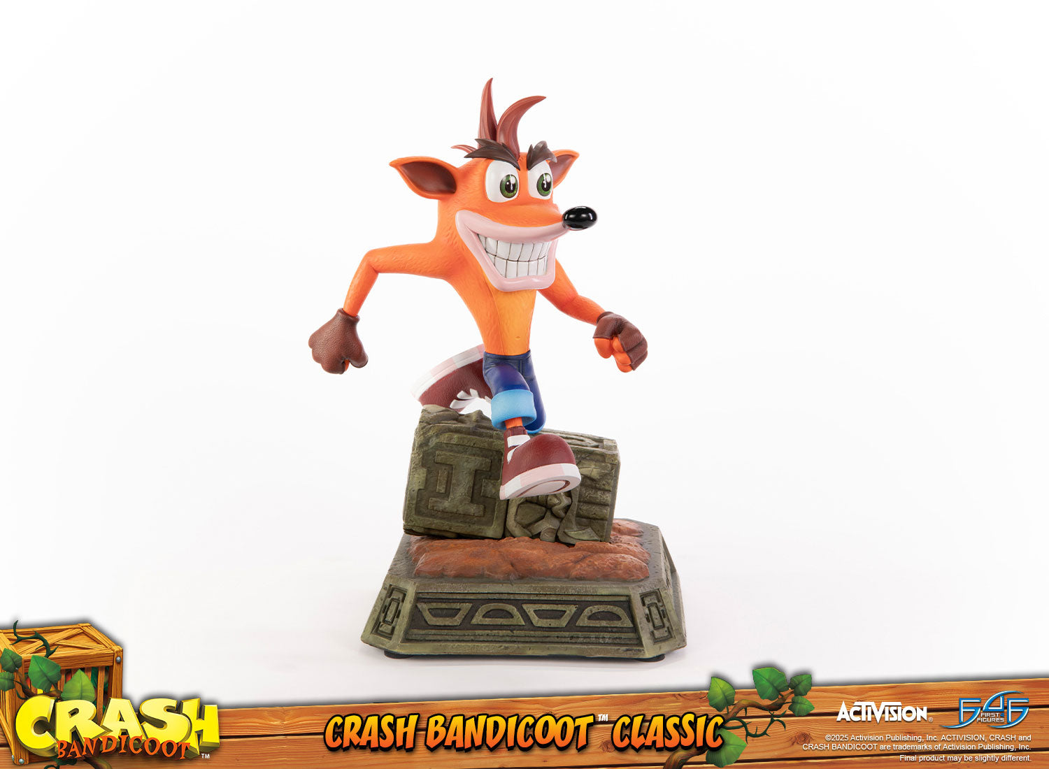 PRE-ORDER First 4 Figures - Crash Bandicoot - Crash Bandicoot: Classic