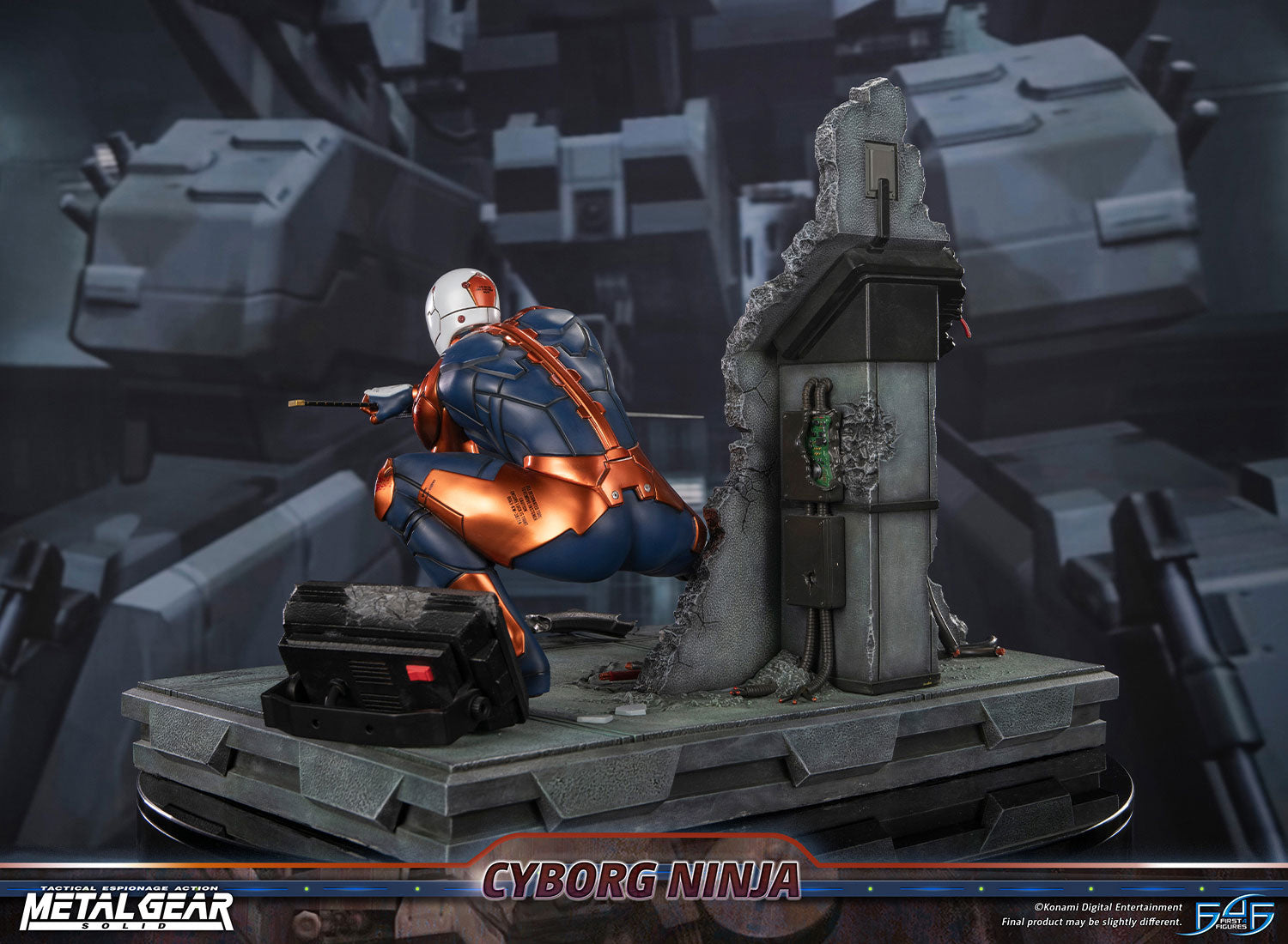 PRE-ORDER First 4 Figures - Metal Gear Solid - Cyborg Ninja (Gray Fox)