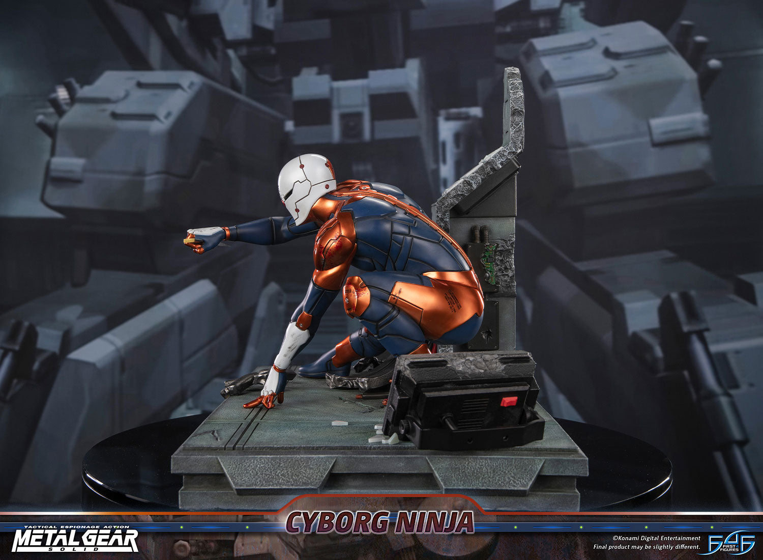 PRE-ORDER First 4 Figures - Metal Gear Solid - Cyborg Ninja (Gray Fox)