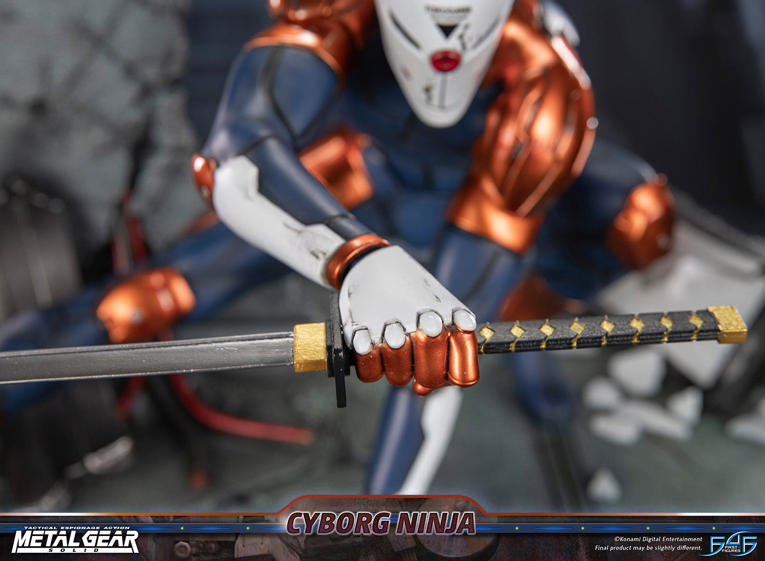 PRE-ORDER First 4 Figures - Metal Gear Solid - Cyborg Ninja (Gray Fox)