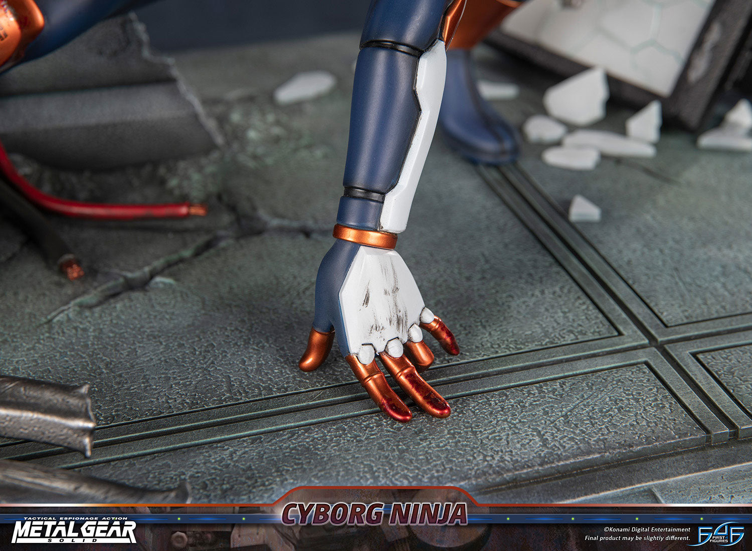 PRE-ORDER First 4 Figures - Metal Gear Solid - Cyborg Ninja (Gray Fox)