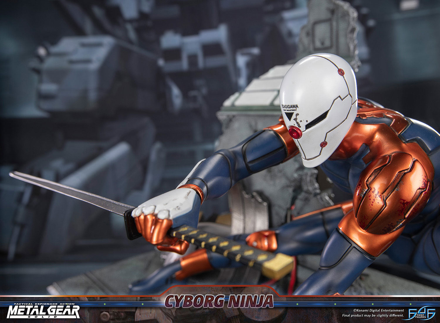 PRE-ORDER First 4 Figures - Metal Gear Solid - Cyborg Ninja (Gray Fox)
