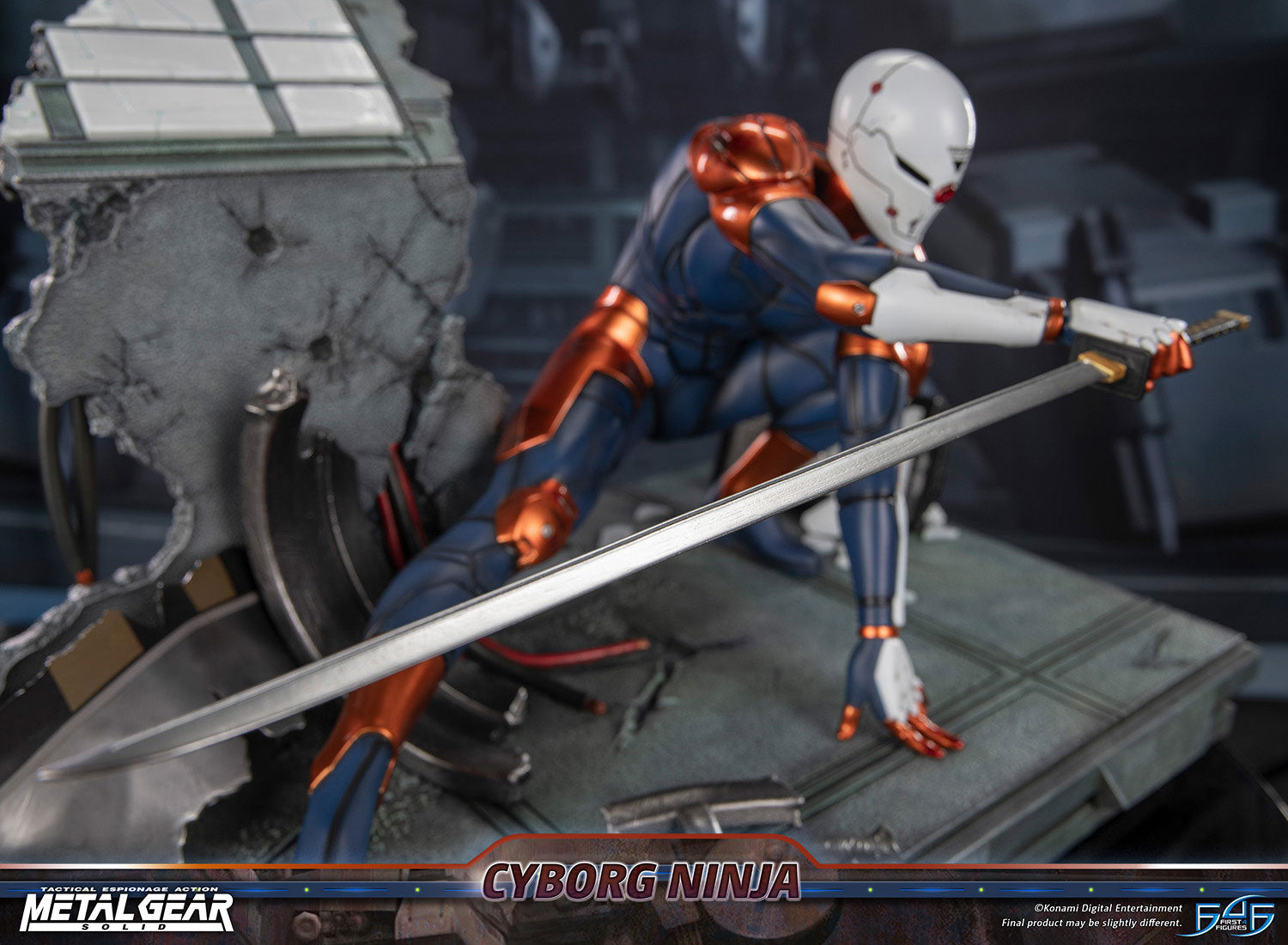 PRE-ORDER First 4 Figures - Metal Gear Solid - Cyborg Ninja (Gray Fox)