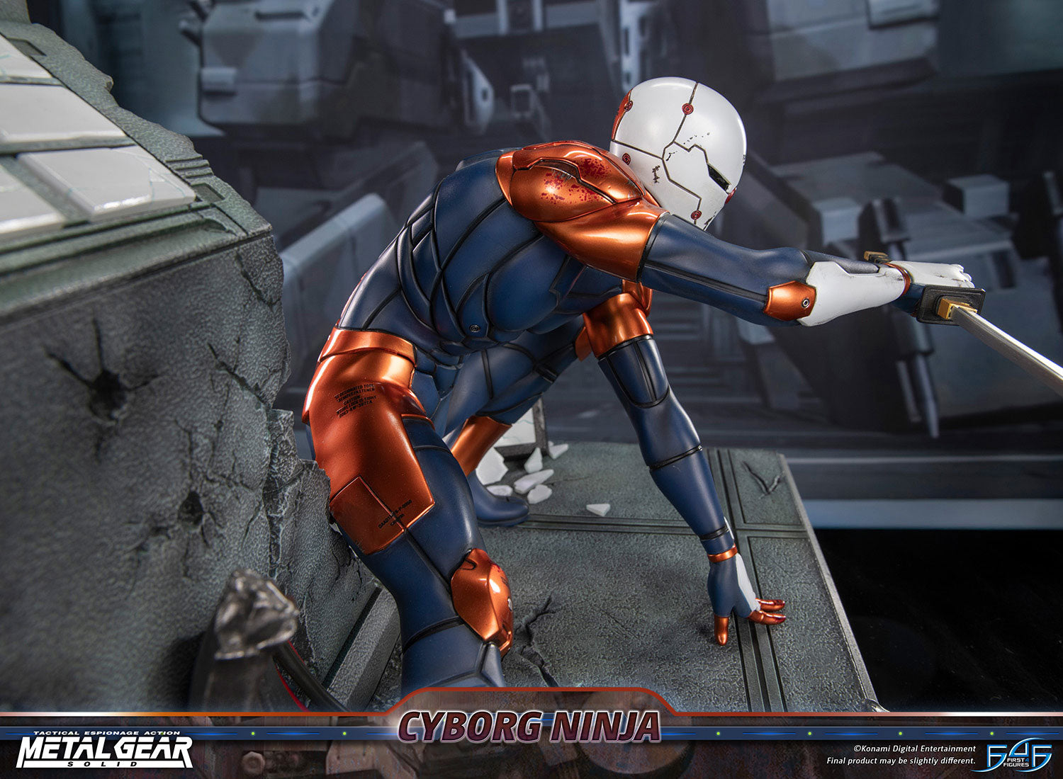 PRE-ORDER First 4 Figures - Metal Gear Solid - Cyborg Ninja (Gray Fox)