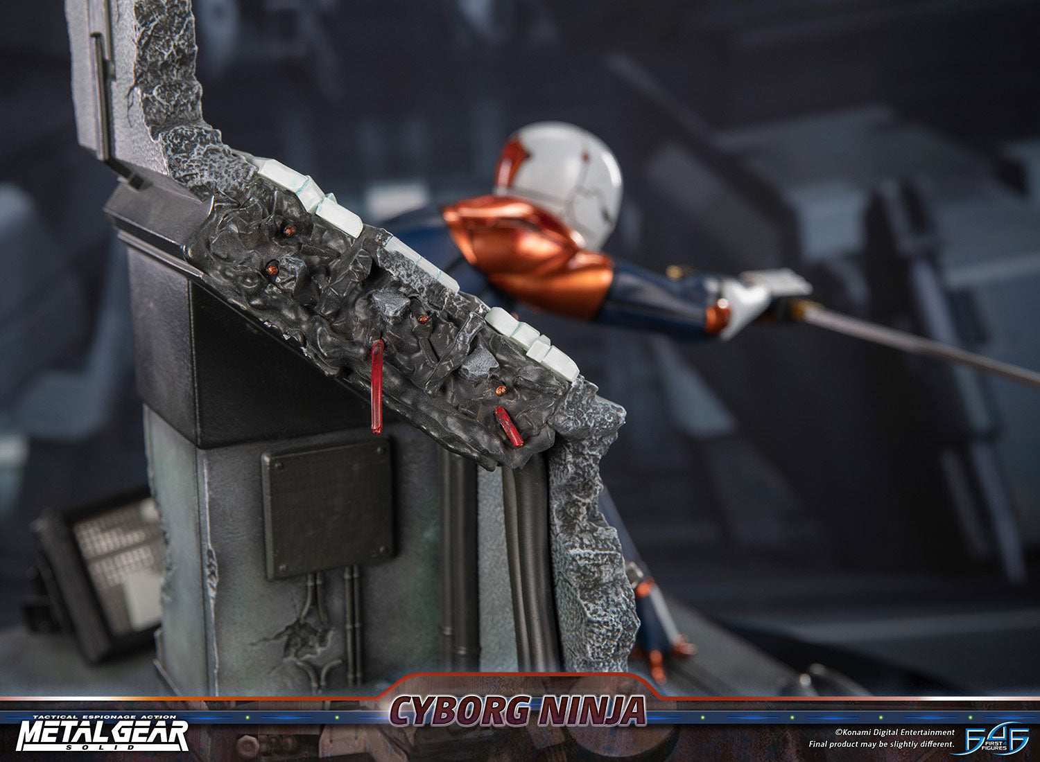 PRE-ORDER First 4 Figures - Metal Gear Solid - Cyborg Ninja (Gray Fox)