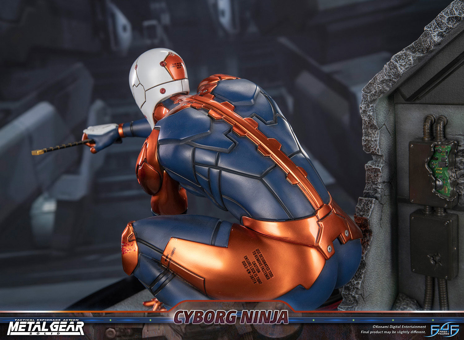 PRE-ORDER First 4 Figures - Metal Gear Solid - Cyborg Ninja (Gray Fox)