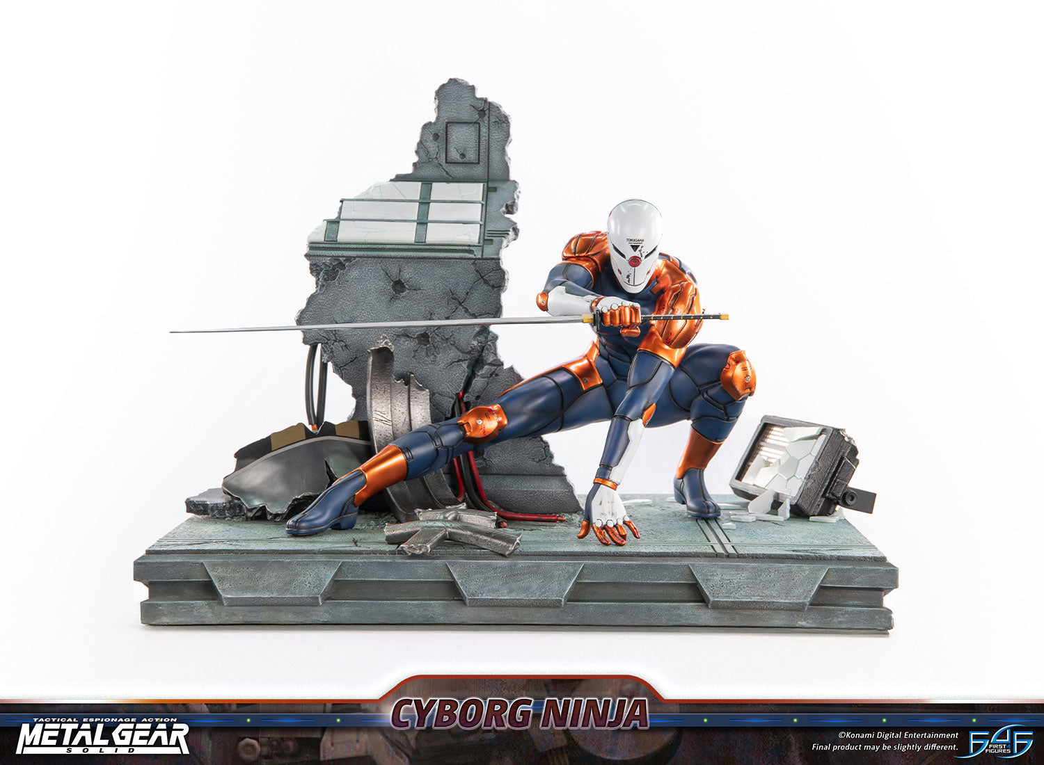 PRE-ORDER First 4 Figures - Metal Gear Solid - Cyborg Ninja (Gray Fox)