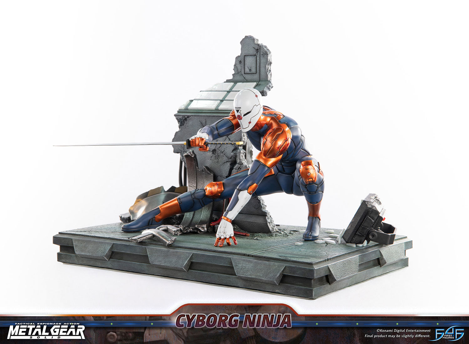 PRE-ORDER First 4 Figures - Metal Gear Solid - Cyborg Ninja (Gray Fox)
