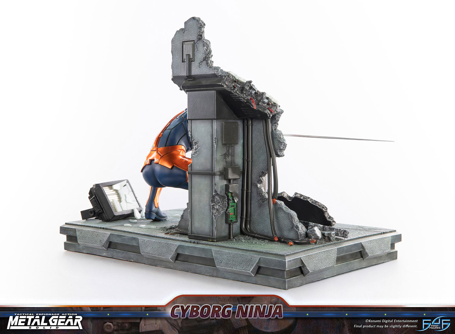 PRE-ORDER First 4 Figures - Metal Gear Solid - Cyborg Ninja (Gray Fox)