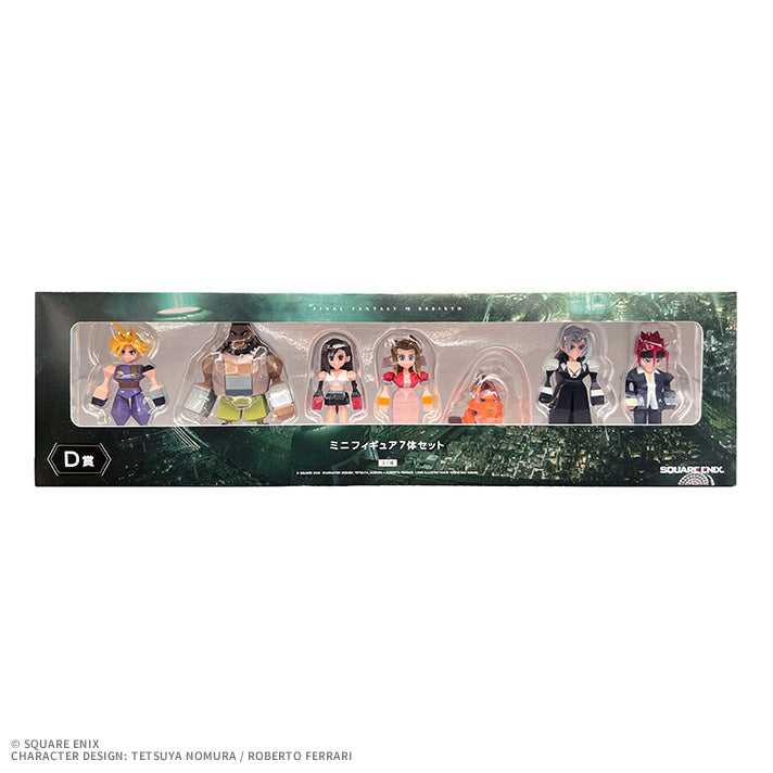 BACK-ORDER Square Enix - Final Fantasy VII REBIRTH Kuji - D. Minifigure Polygon 7 Piece Set + G. Polygon Figure Complete Set