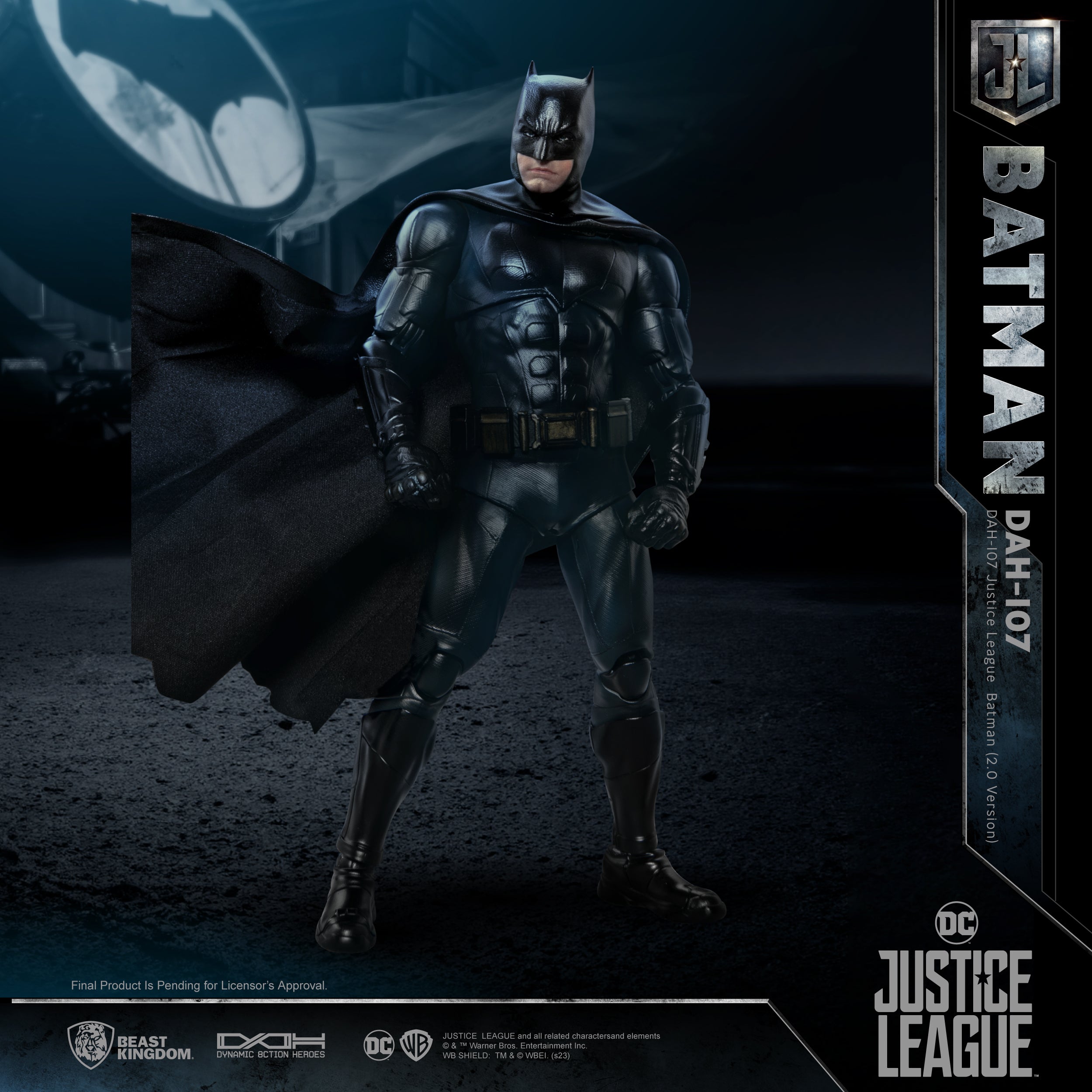 PRE-ORDER Beast Kingdom - Dynamic 8action Heroes - Justice League - Batman