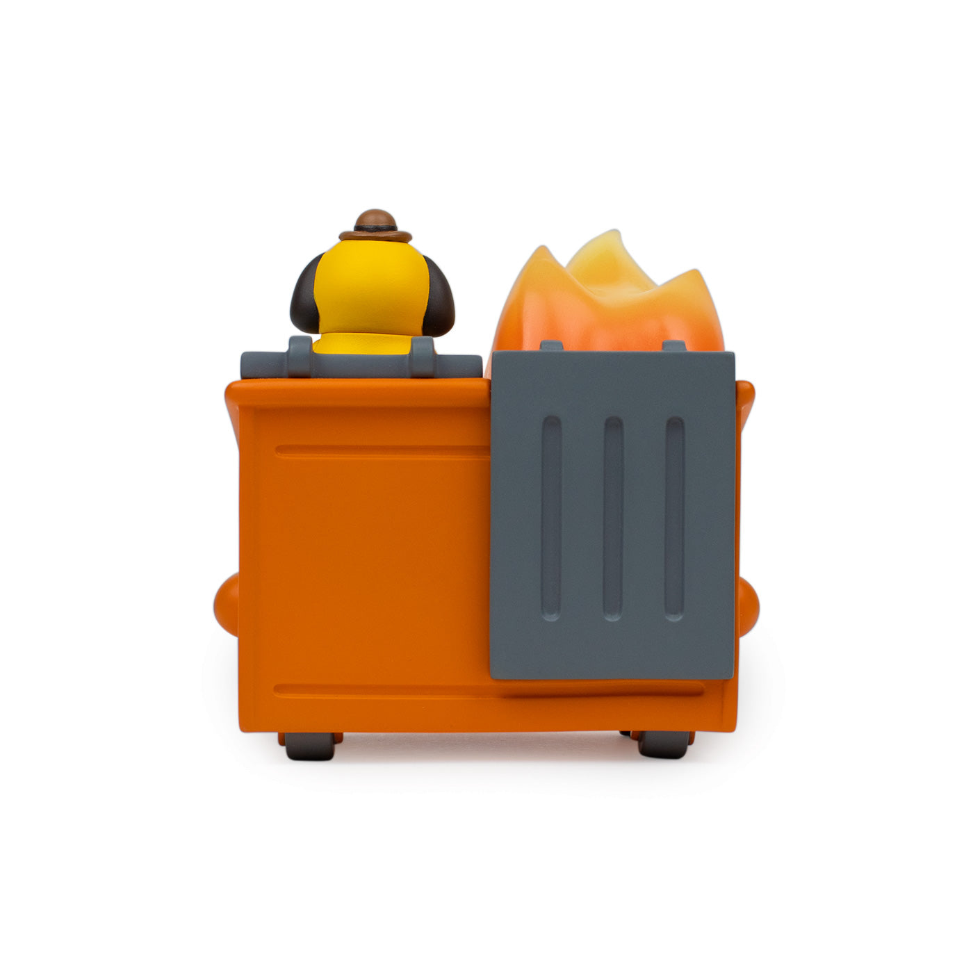 IN-STOCK 100soft - Dumpster Fire Vinyl Figure: This Is Fine Edition