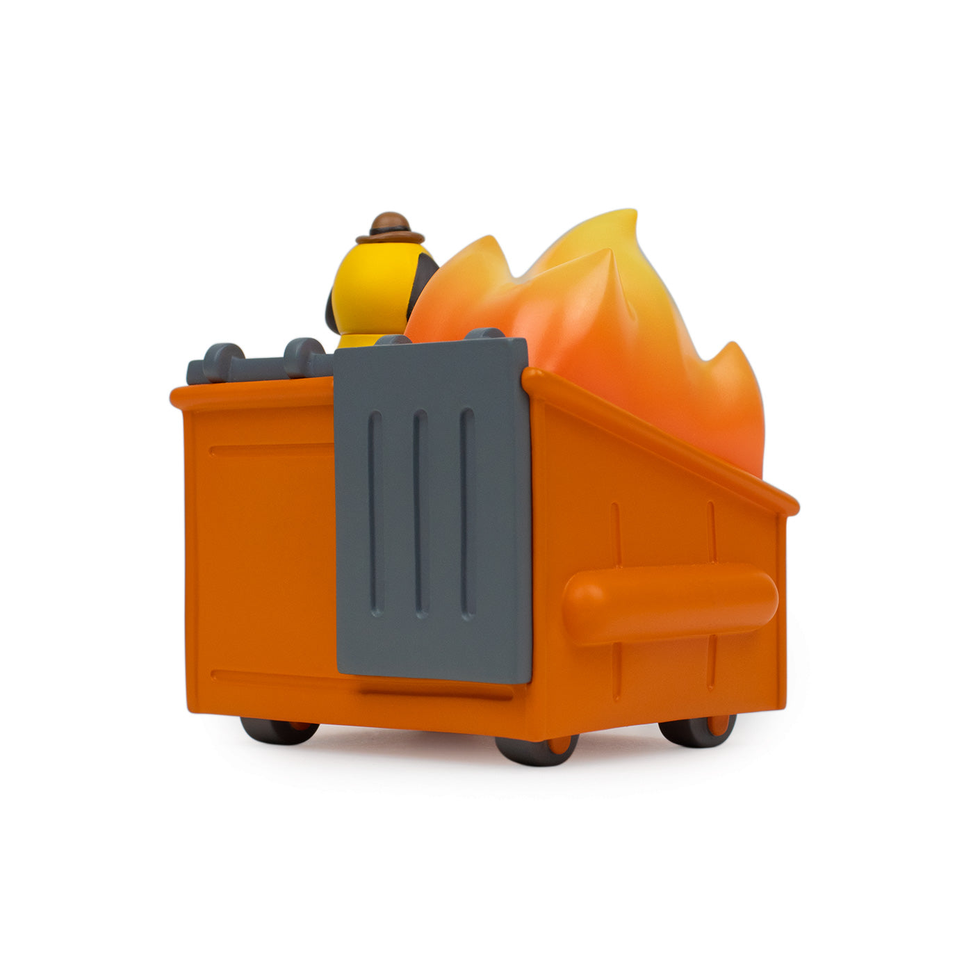 IN-STOCK 100soft - Dumpster Fire Vinyl Figure: This Is Fine Edition