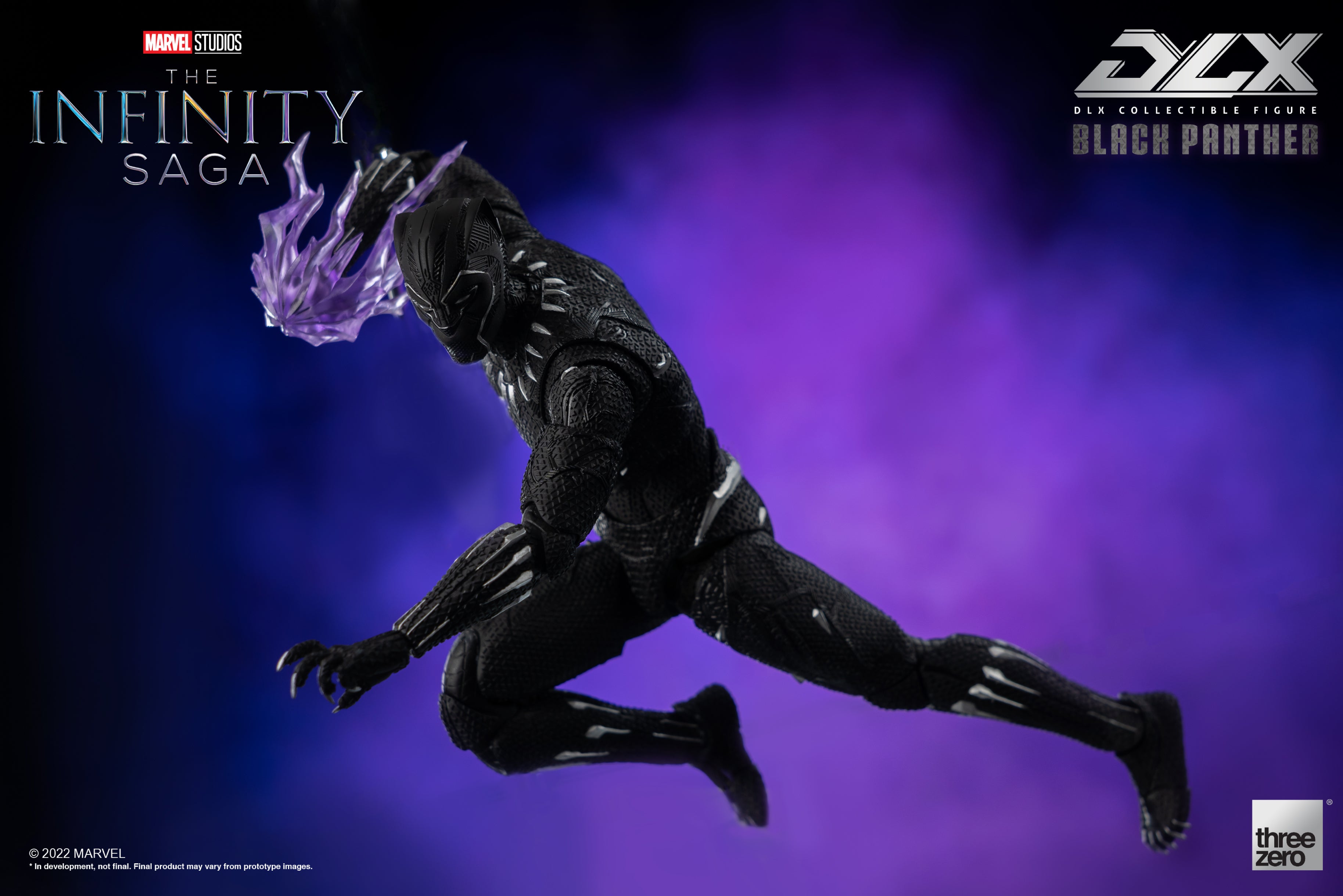 PRE-ORDER threezero - Marvel Studios: The Infinity Saga - DLX Black Panther