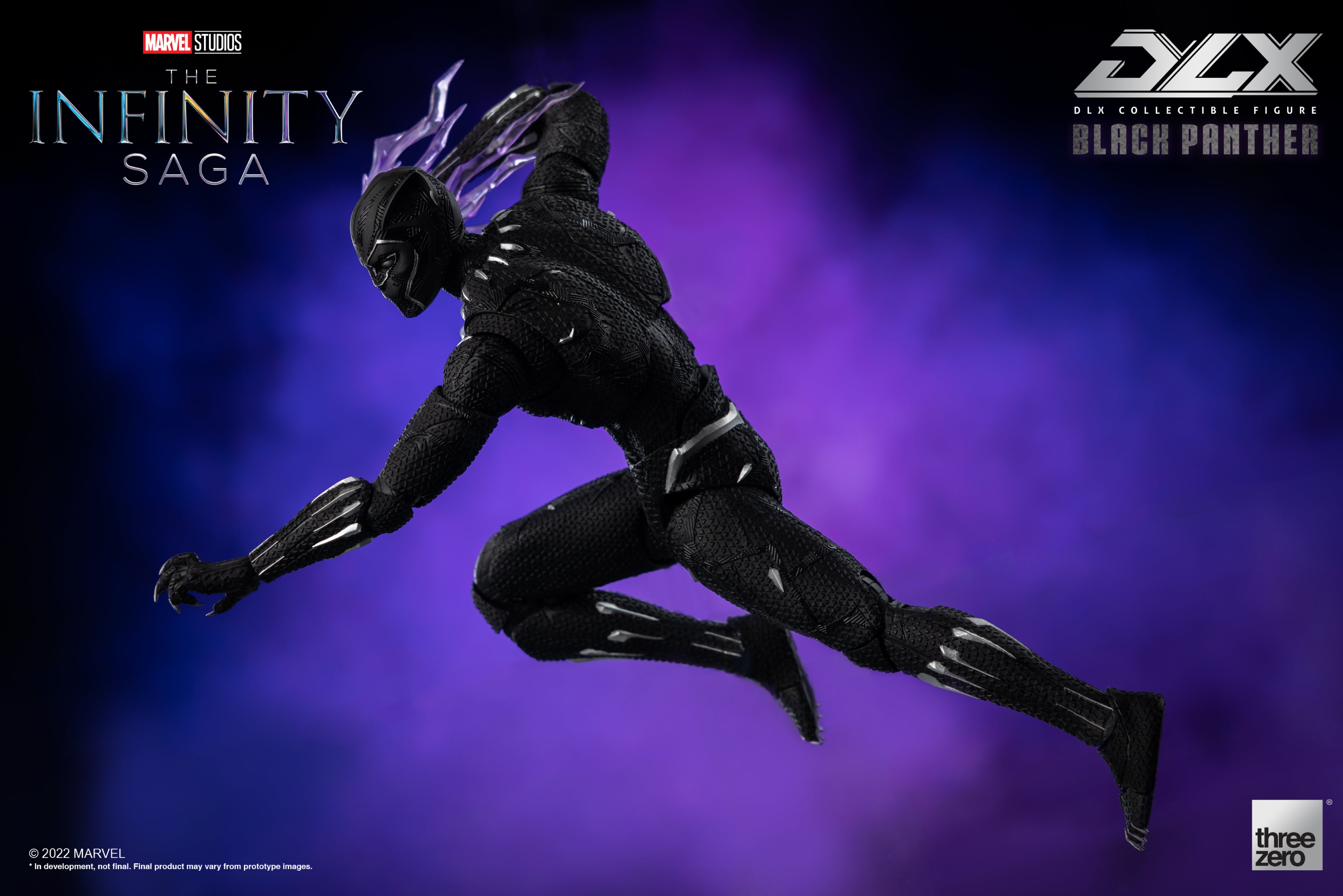 PRE-ORDER threezero - Marvel Studios: The Infinity Saga - DLX Black Panther