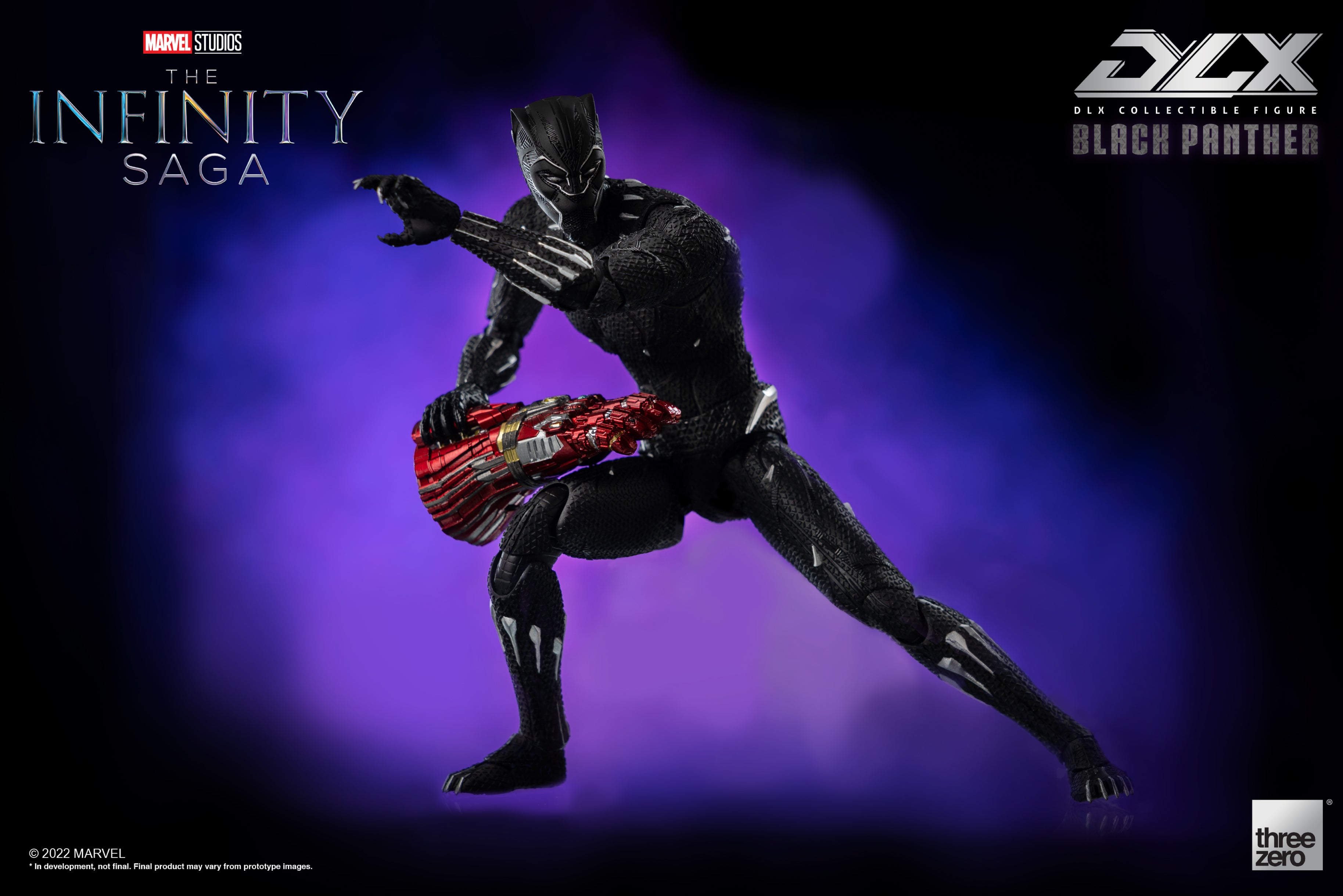 PRE-ORDER threezero - Marvel Studios: The Infinity Saga - DLX Black Panther
