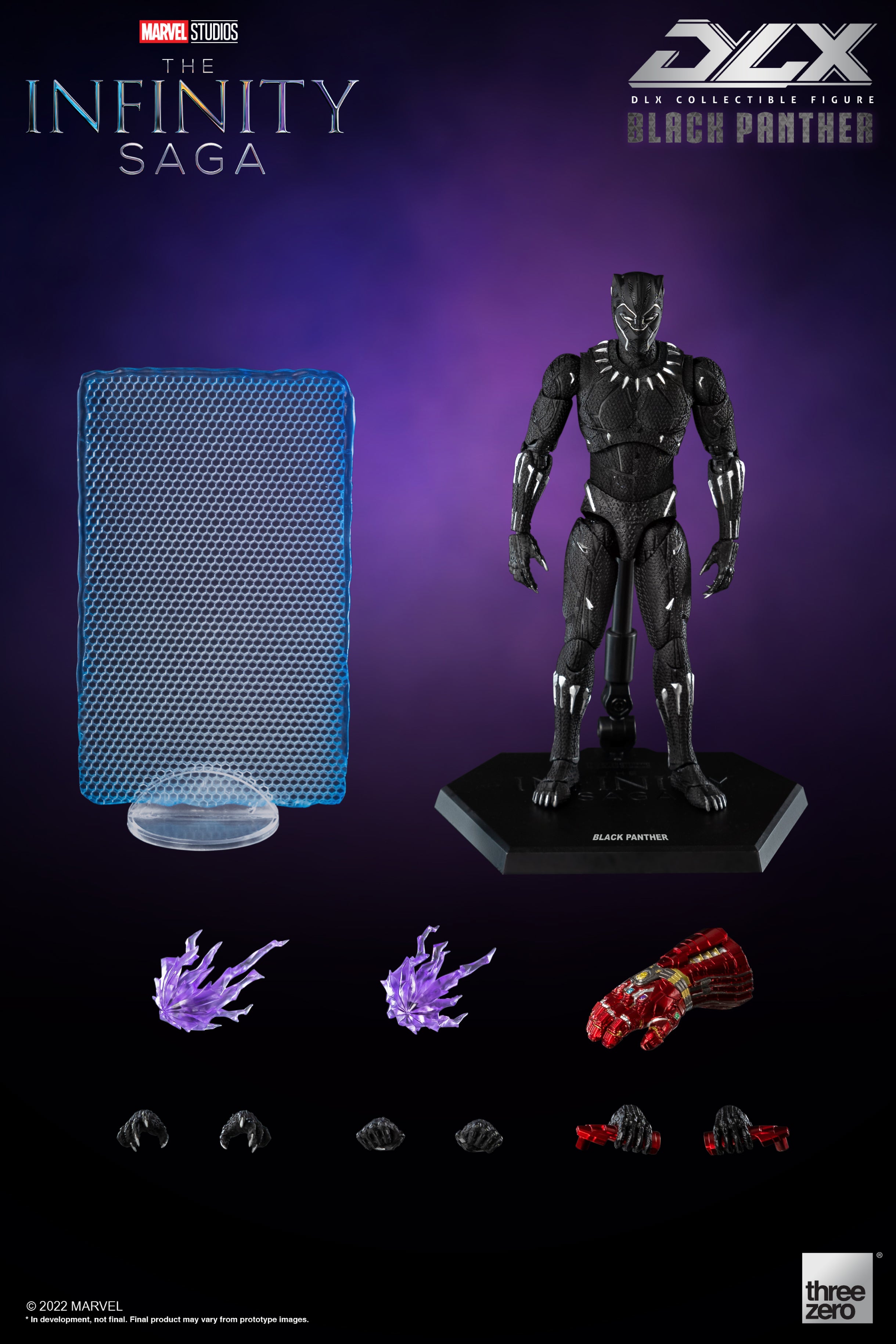 PRE-ORDER threezero - Marvel Studios: The Infinity Saga - DLX Black Panther