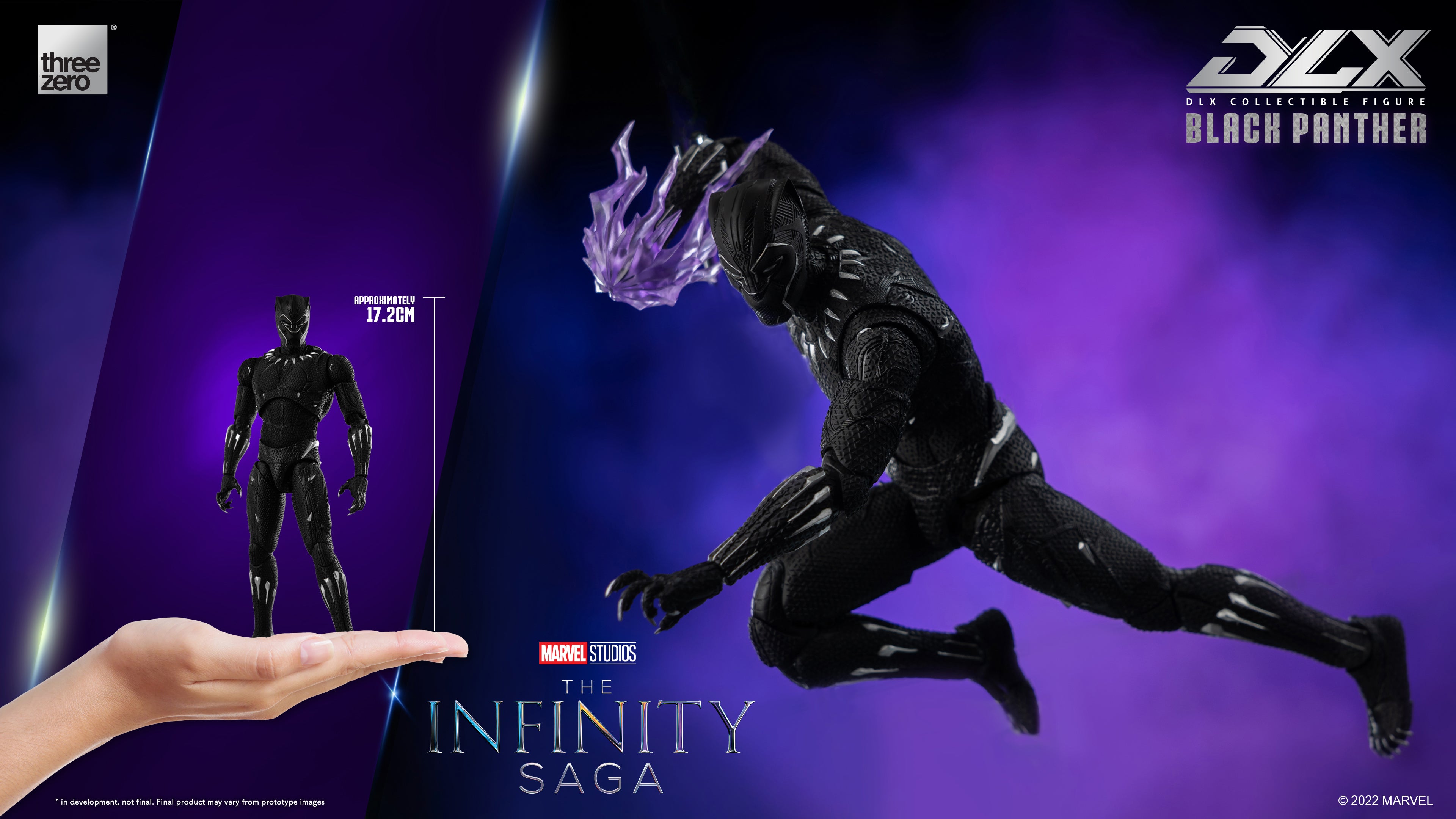 PRE-ORDER threezero - Marvel Studios: The Infinity Saga - DLX Black Panther