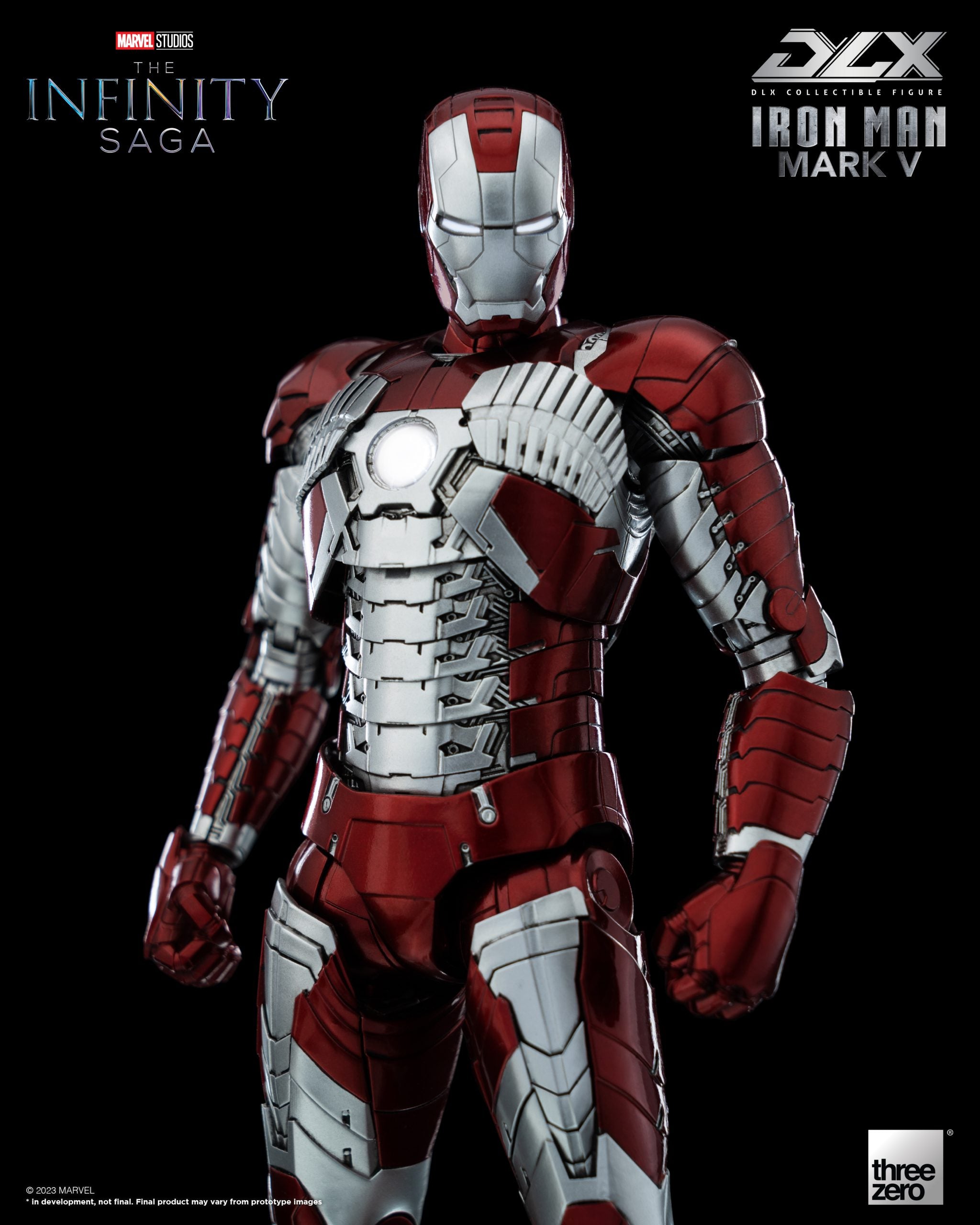 PRE-ORDER threezero - Marvel Studios: The Infinity Saga - DLX Iron Man Mark 5