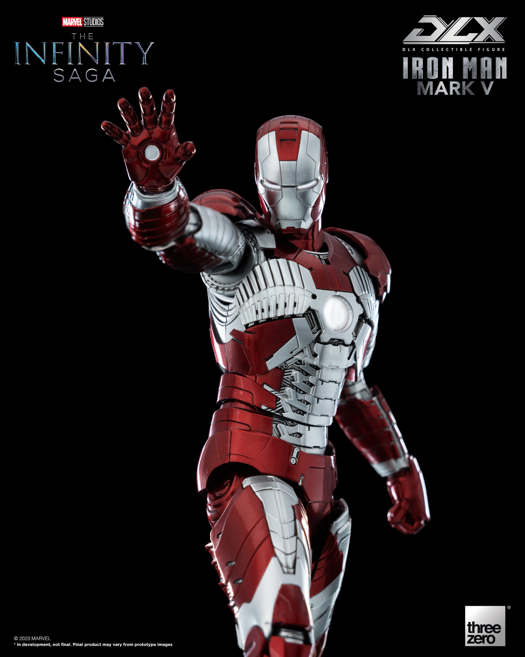 PRE-ORDER threezero - Marvel Studios: The Infinity Saga - DLX Iron Man Mark 5