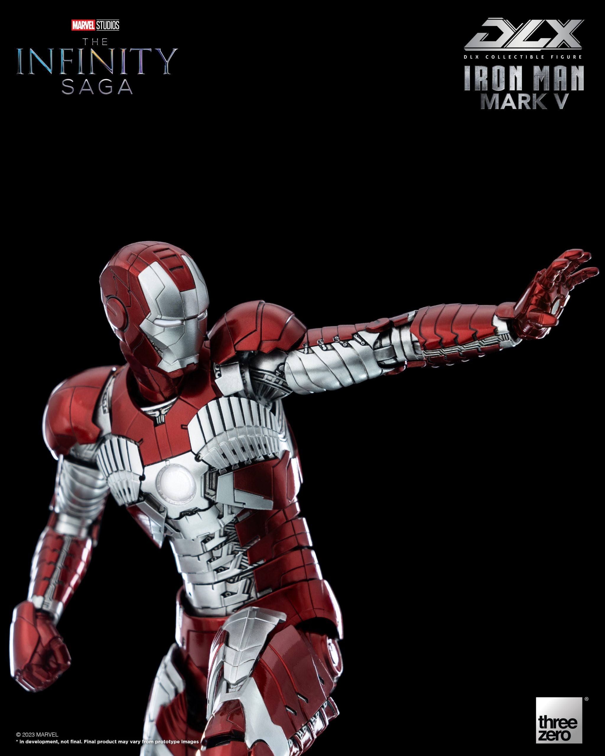 PRE-ORDER threezero - Marvel Studios: The Infinity Saga - DLX Iron Man Mark 5